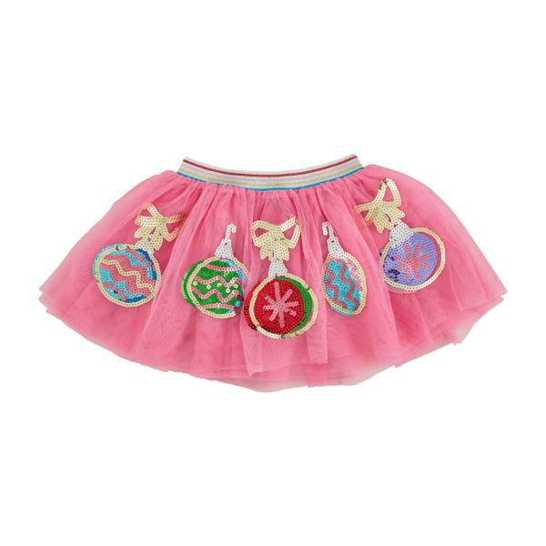 Pink ornament sequin tutu | Mud Pie