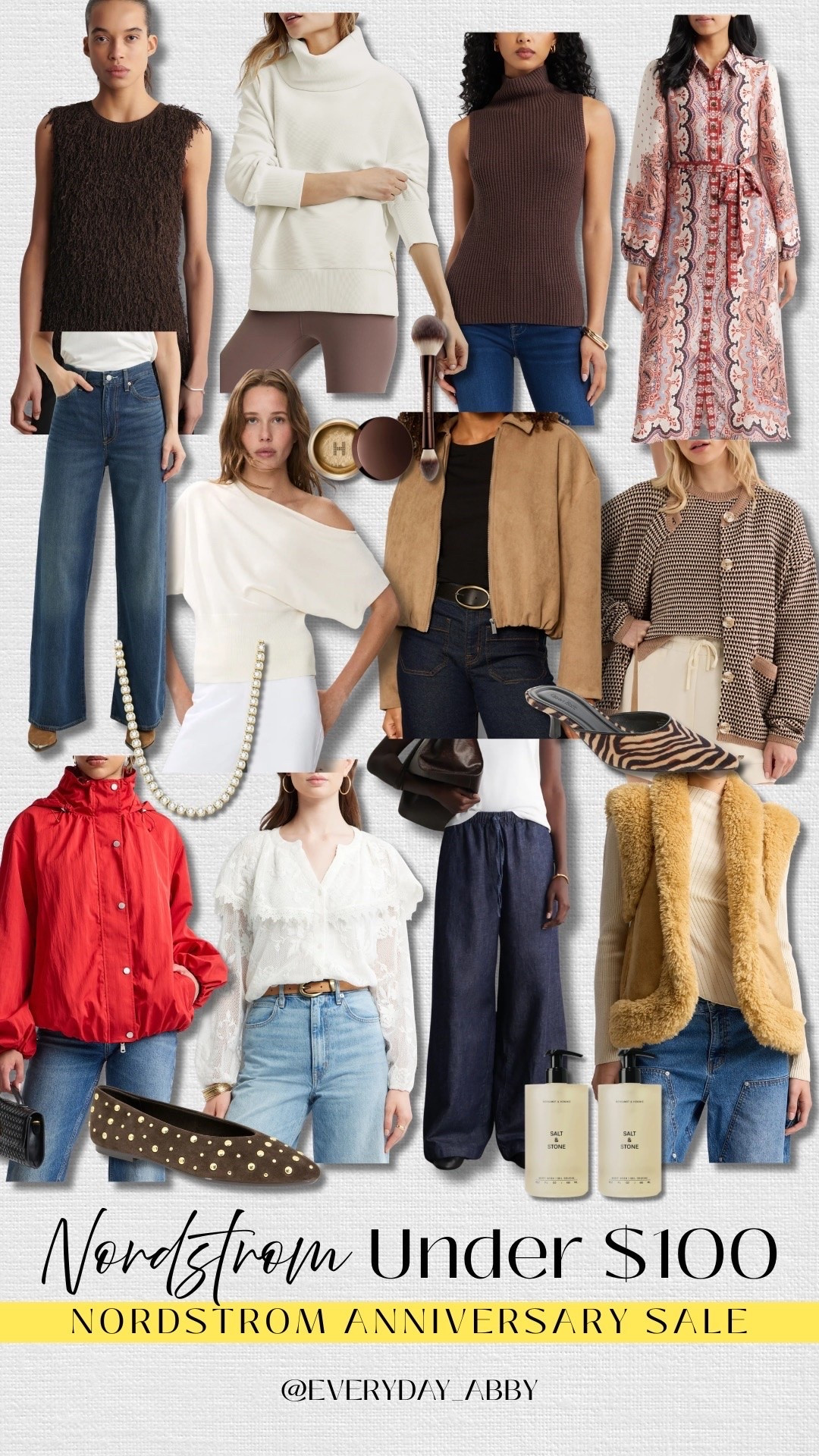 Round up of under $100 sale items worth adding to your wishlist! 🔥🔥 #NordstromAnniversarySale

#LTKdayinmylife #LTKgrwm #LTKootd