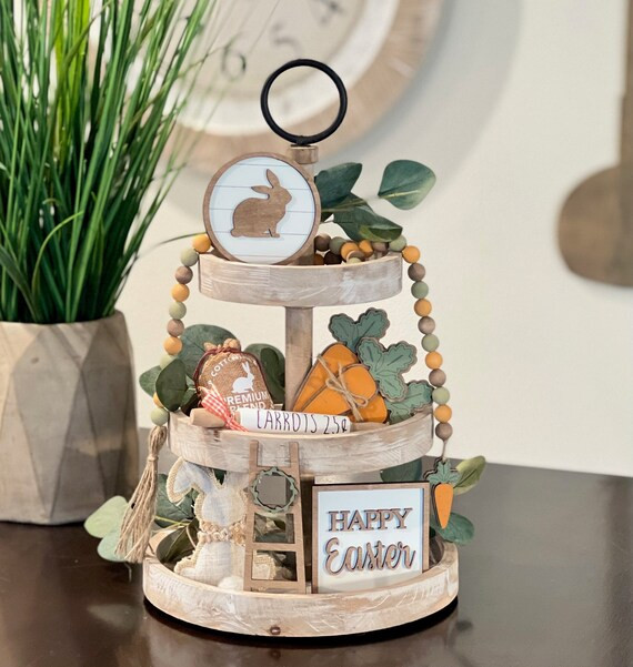 BUNDLE // Classic Easter Tier Tray Decor // Easter Signs // | Etsy | Etsy (US)