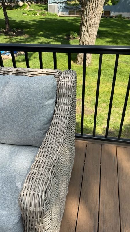 Up close video of the viral Walmart Patio set! You cannot beat this price for the look and quality! Love it so much and comes with covers!!! 

#LTKHome #LTKVideo #LTKSeasonal