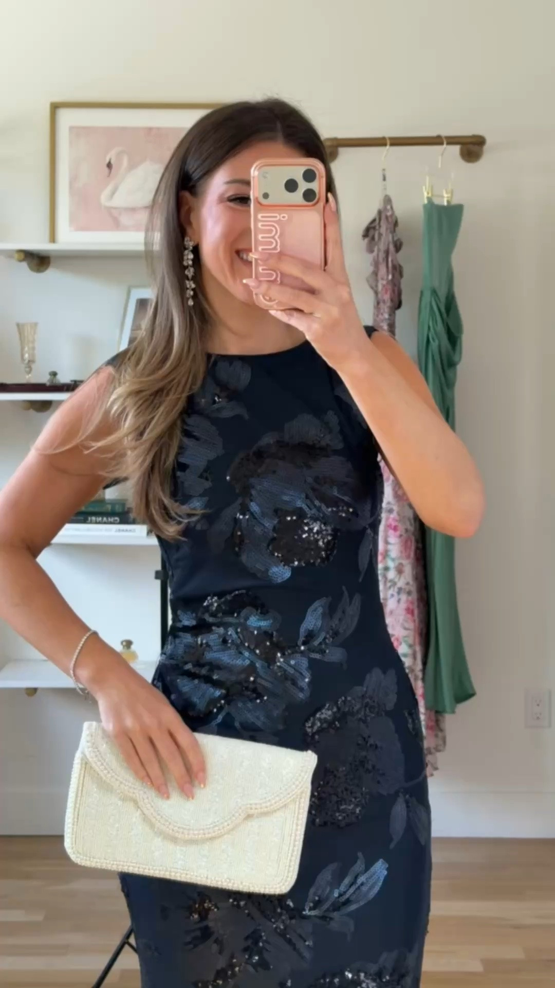 navy sequin floral maxi with a fitted silhouette and sleeveless crew neckline fall wedding guest dress for every girl 💍

I’m 5’4” & wearing my usual smalls/2

revolve code: tulip
lulus code: emerson20 (first purchase)

fall wedding guest dresses, wedding guest dresses, cocktail dresses, semi-formal dresses, black tie wedding guest dresses, destination wedding guest dresses, garden party dresses, wedding guest outfit ideas, fall dresses, autumn dress

#LTKU #LTKWedding #LTKootd