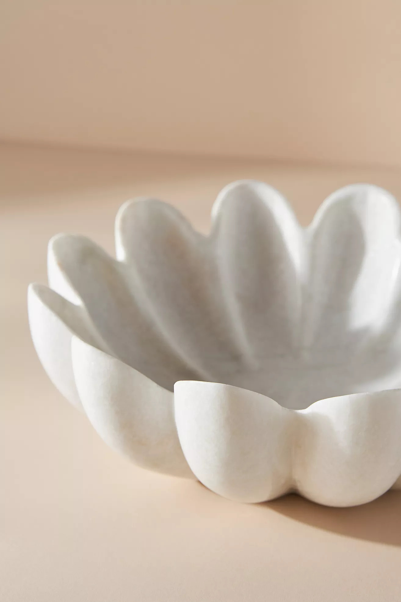 Ruffle Marble Decorative Bowl | Anthropologie (US)