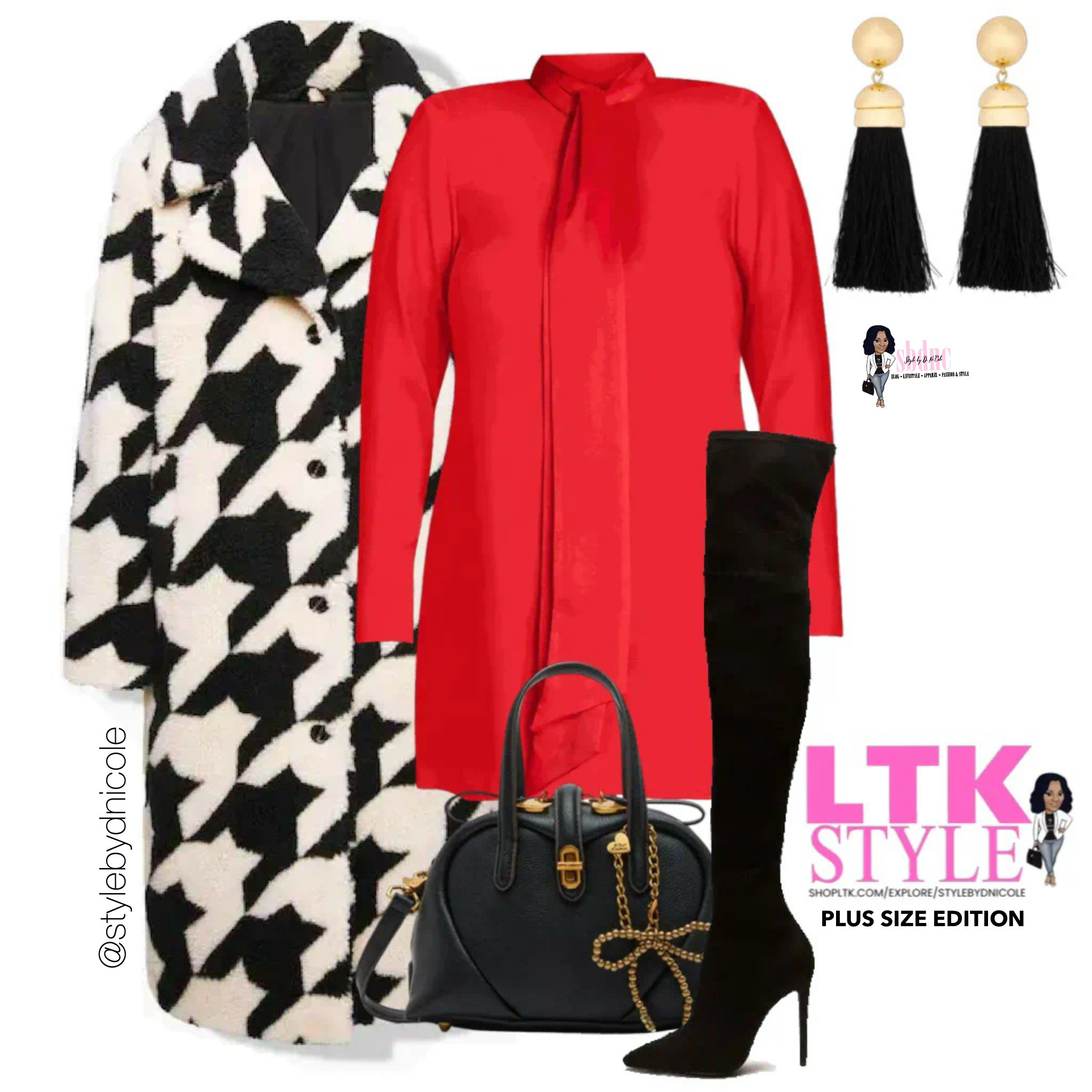 It's giving Cruella and I love it! 

Available in sizes 14-28!

#LTKMidsize #LTKPlusSize #LTKOver40