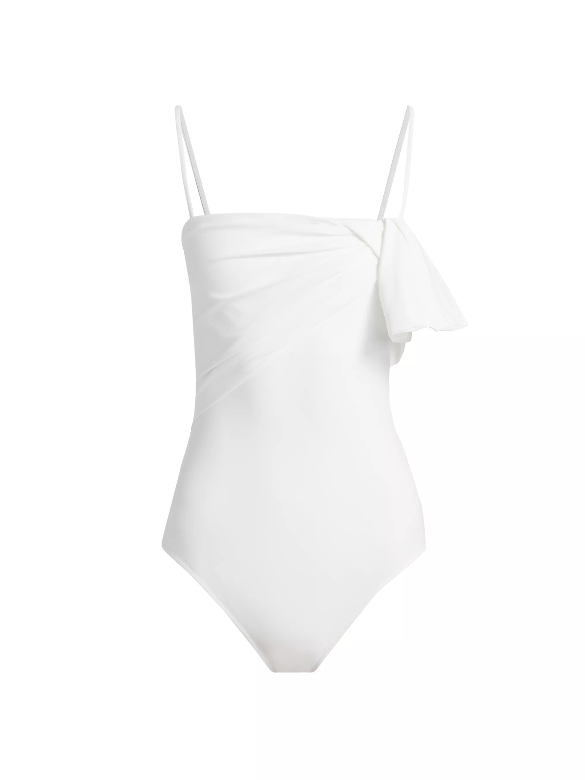 Alcea Square-Neck One-Piece Swimsuit | Saks Fifth Avenue