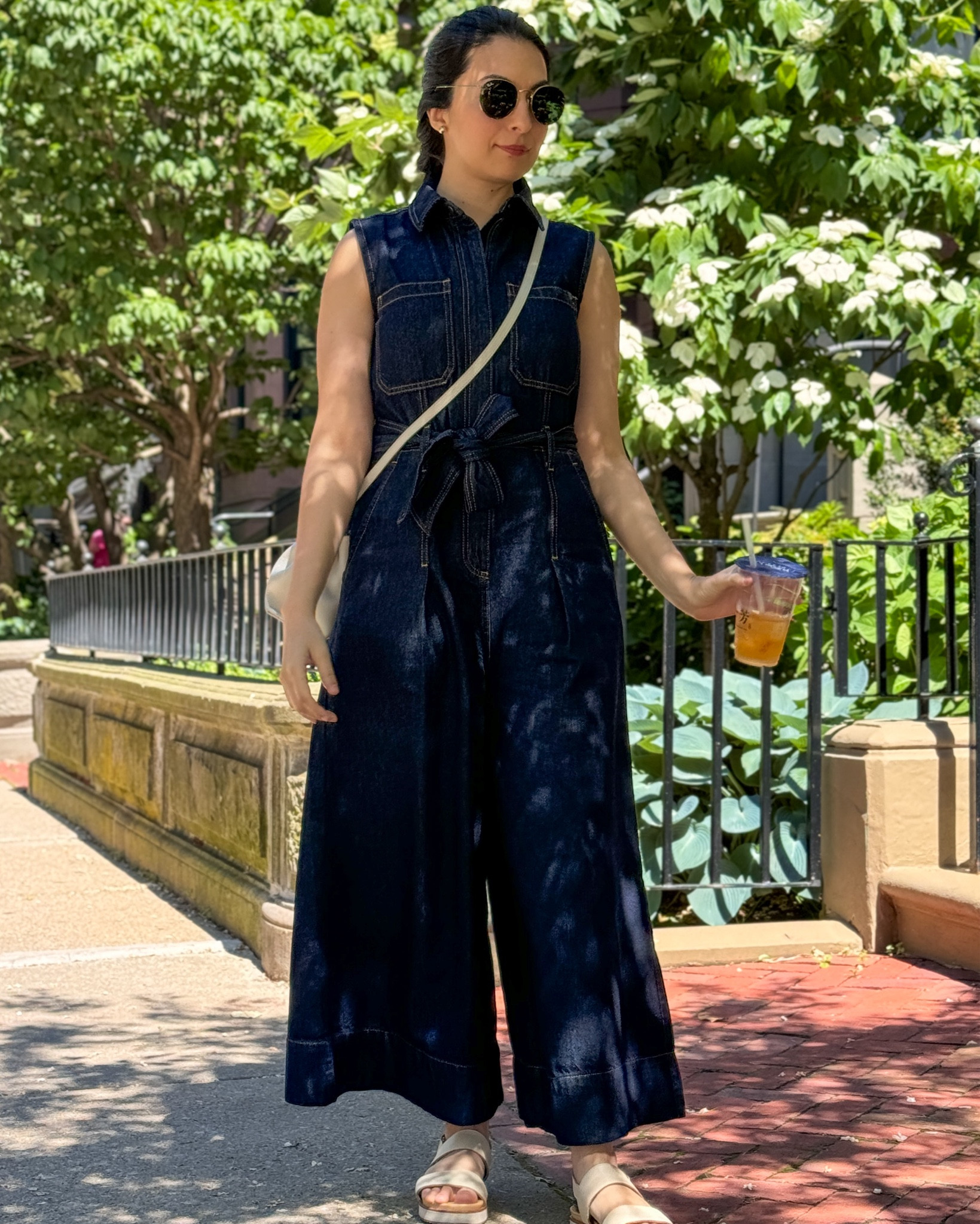 Wearing Jumpsuit size XS 

#LTKSeasonal #LTKStyleTip