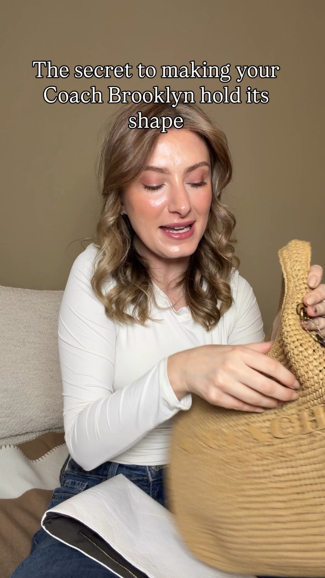 How to make your Coach Brooklyn (especially the straw version) hold its shape ❤️

I got this bag insert for my leather Brooklyn 28 and love it, but when I got the new beachy Brooklyn I knew this insert would be even better for it! Now I can take it to the beach or go in springy lunch dates outside and not worry about my Brooklyn falling over in the sand or on the ground since this insert provides structure and support that not only keeps my tote organized but also makes it stand up and hold its classic Brooklyn shape 😍

Coach Brooklyn 28 insert
Bag inserts
Beach bag 

#LTKdayinmylife #LTKSpringSale #LTKootd