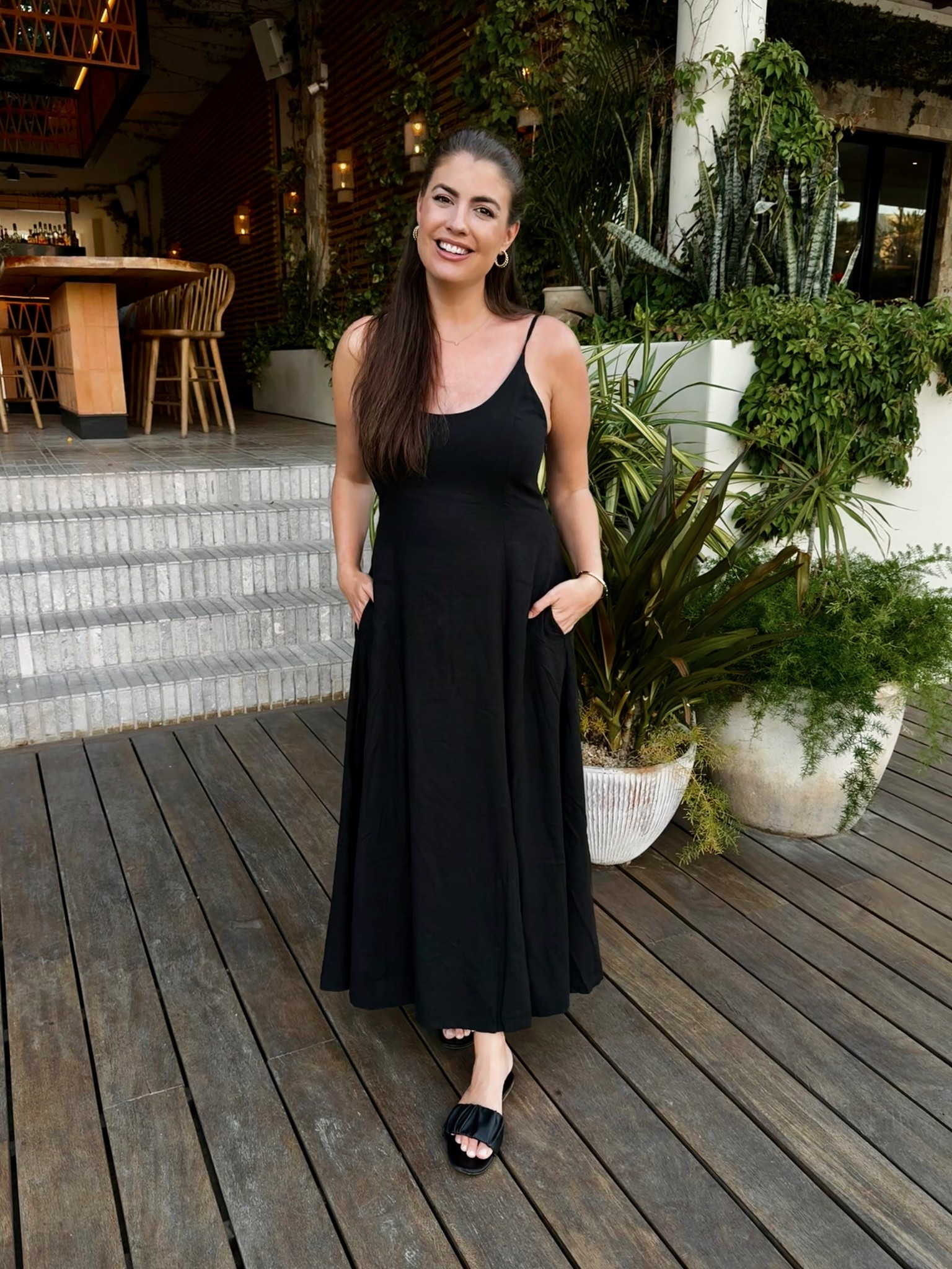 🌴Vacation outfit must have: 
This linen maxi dress is breezy, flattering, and comfortable.  And bonus points for having pockets!

#LTKSummerEdit #LTKTravel #LTKStyleTip