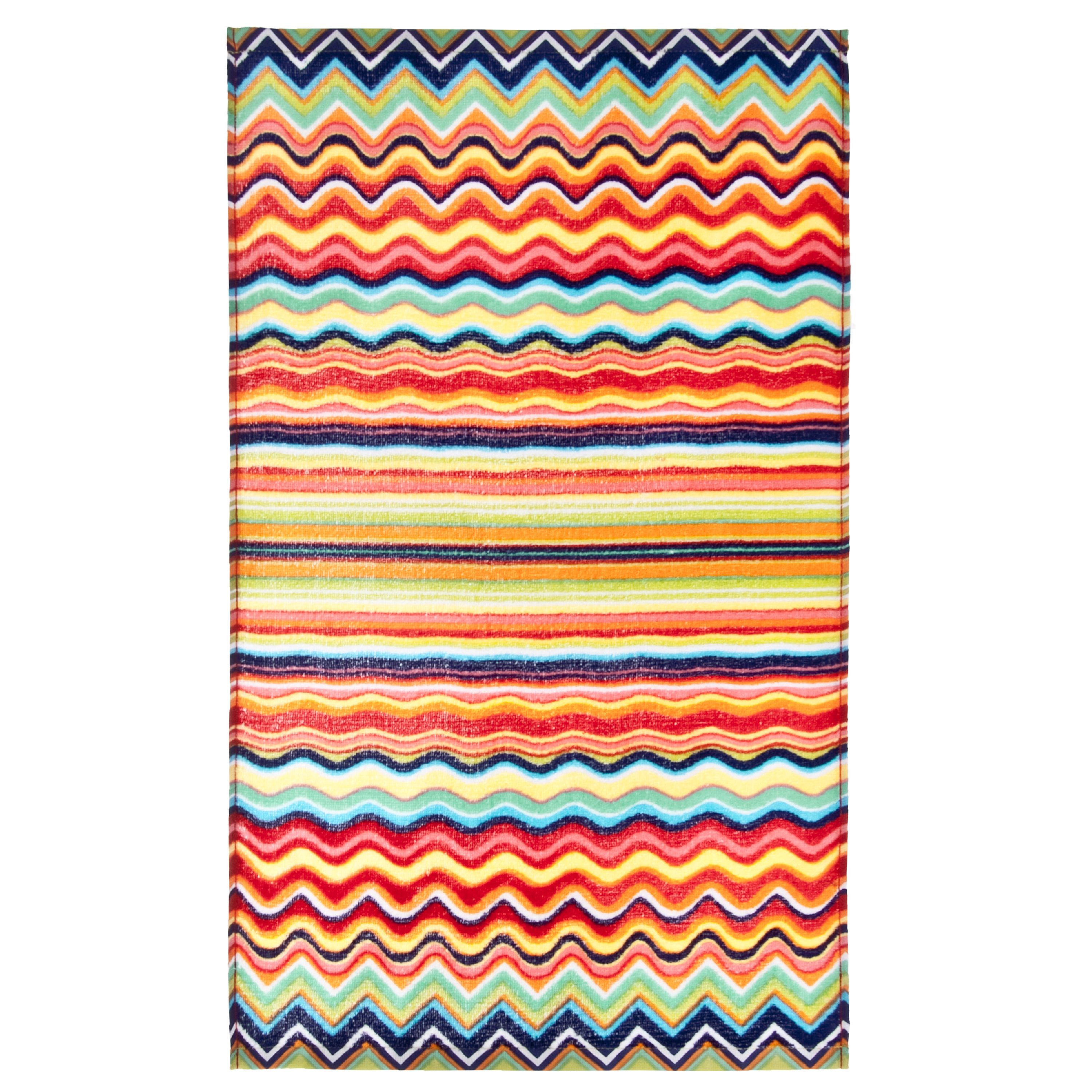 Fiesta Multicolor Zig Zag Kitchen Towel One Size Multi | Walmart (US)