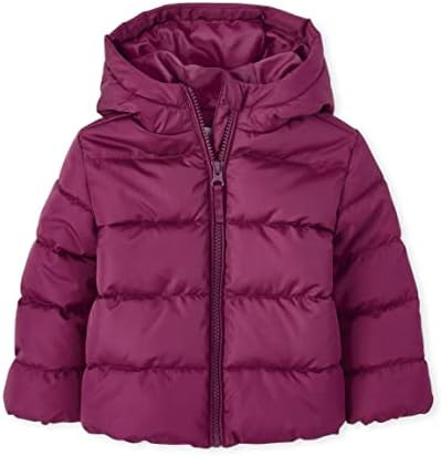 The Children's Place Baby and Toddler Girls' Medium Weight Wind-Resistant, Water-Resistant Puffer... | Amazon (US)