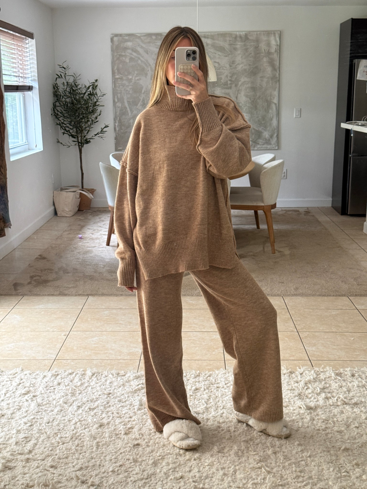 Cozy day set, perfect for the airport or lounging #airportstyle #sweaterset