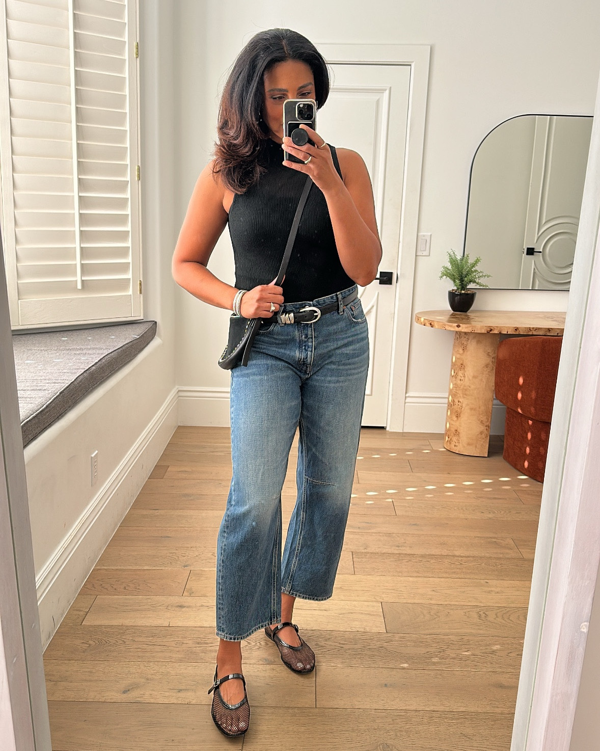 Barrel Jeans, on sale rn!! Style them casually with a mock neck and flats for an everyday look!! All fit true to size.

#LTKOver40 #LTKSaleAlert #LTKFindsUnder50