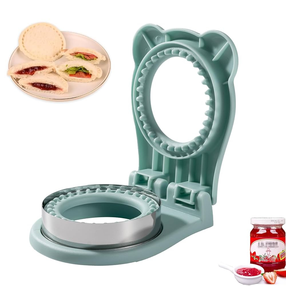 Uncrustable Sandwich Maker, Sandwich Pocket Circle Shape Cutter & Sealer for Kids Breakfast and L... | Amazon (US)