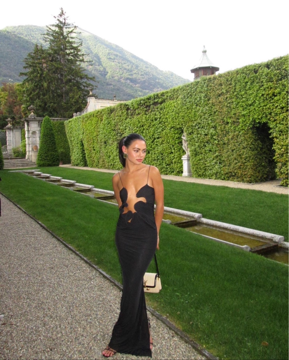 Christopher esber black wedding guest dress  ysl straw bag #ysl #weddingguestdress

#LTKeurope #LTKtravel #LTKunder100