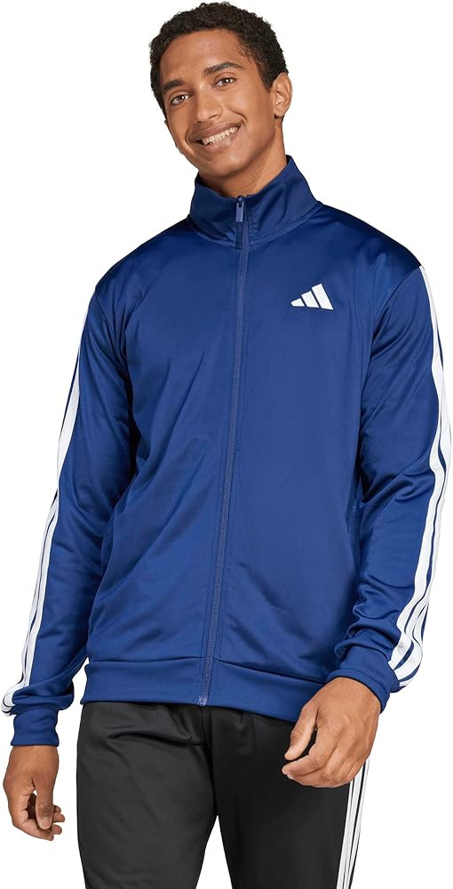 adidas Men's 3-Stripes Tricot Track Top | Amazon (US)