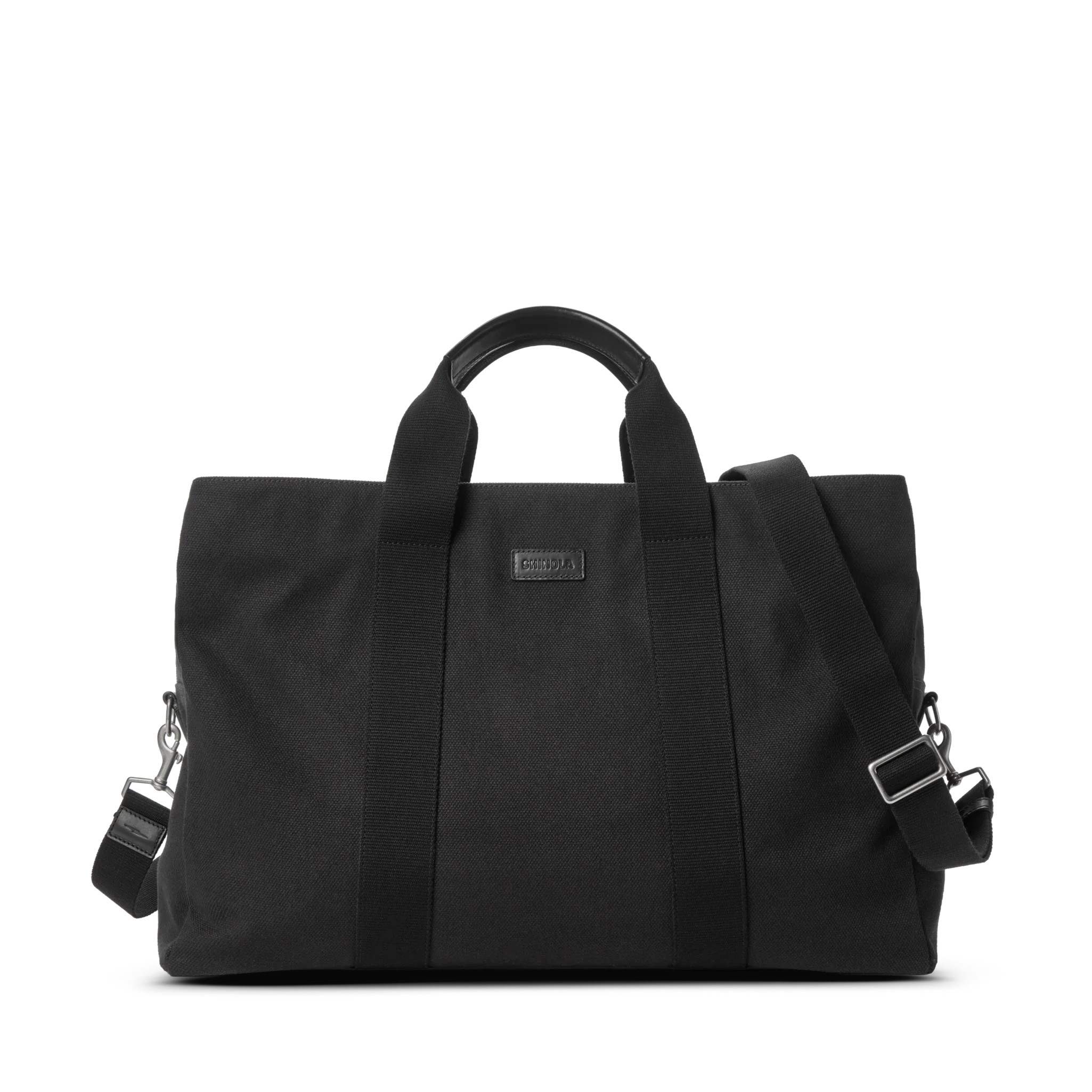 Runwell Canvas Duffle Bag - Black | Shinola