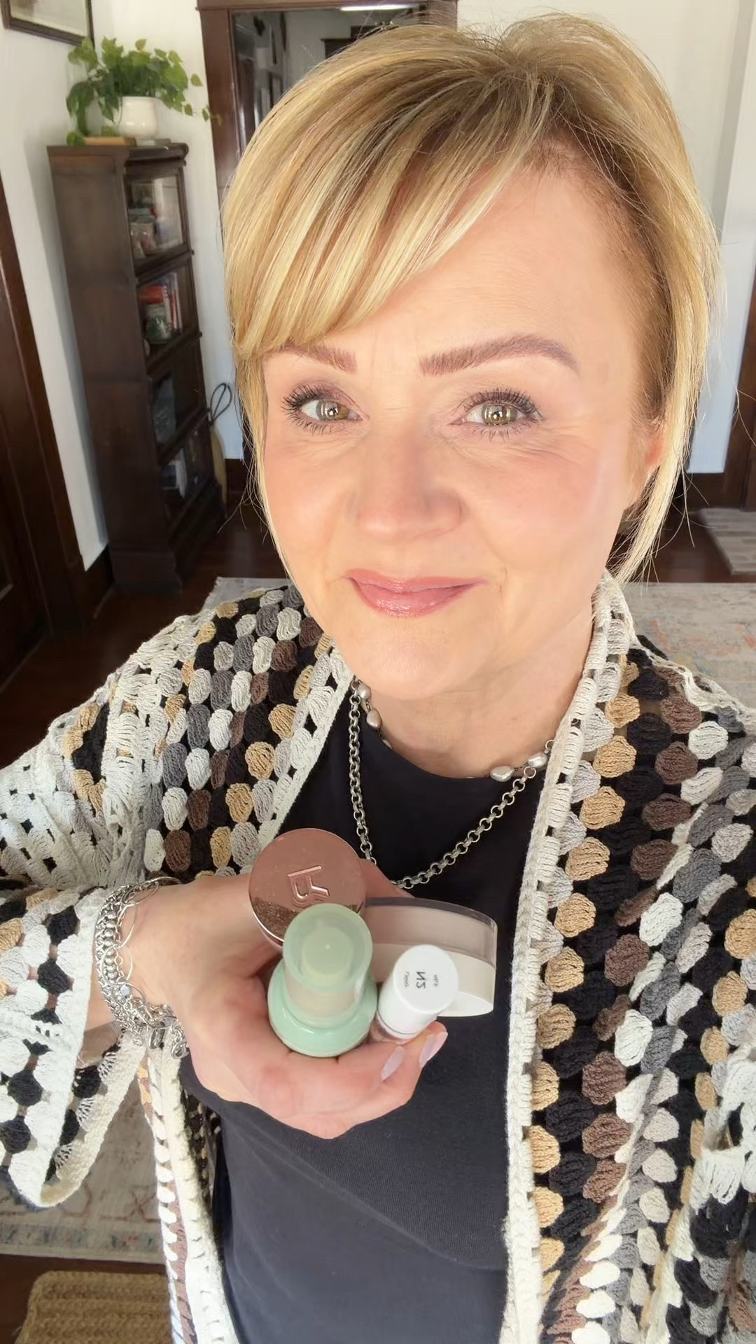 Affordable Mature Base Makeup
Color corrector in Light
Concealer in N2
Foundation in 5N
Powder in Brightening Pink

#LTKBeauty #LTKOver40