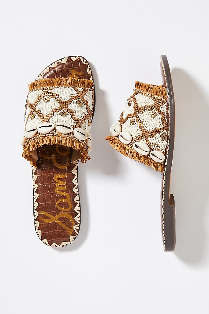 Sam Edelman Embellished Slide Sandals | Anthropologie (US)