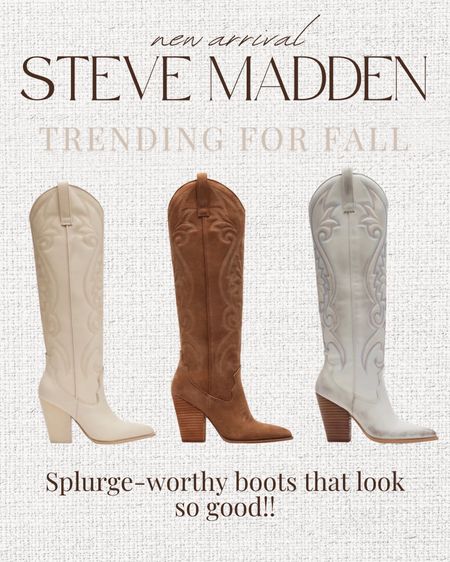 New Steve Madden boots!! These are so cute 

#LTKshoecrush #LTKstyletip #LTKSeasonal