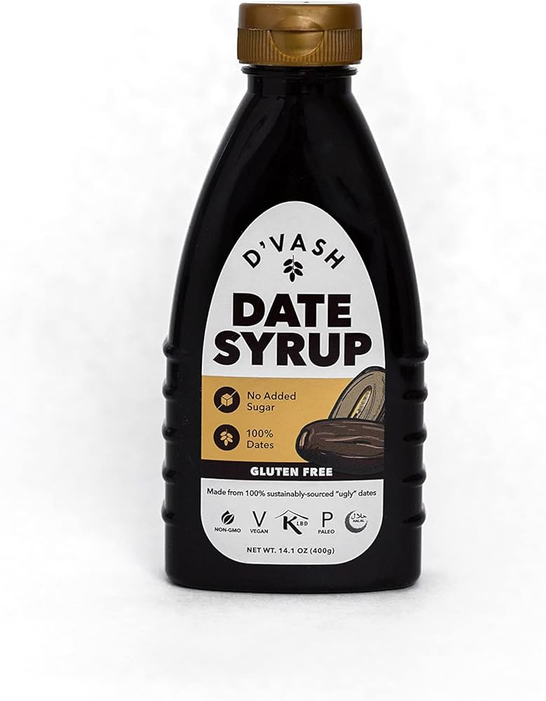 Dvash Date Syrup 14.1Oz Squeeze Bottle | Dibis | Vegan, Gluten-free, No Added Sugar, Paleo, Non-G... | Amazon (US)