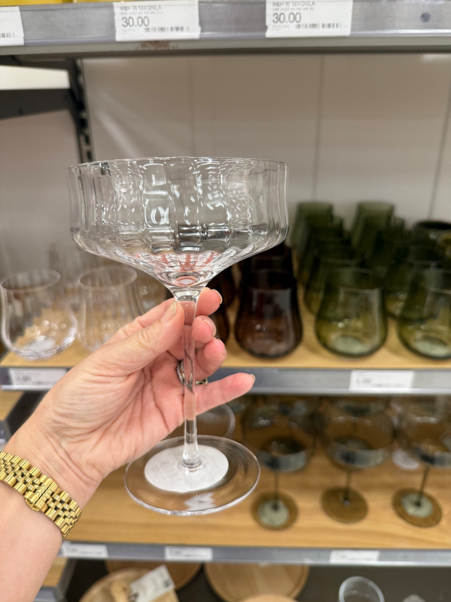Target Find! The most beautiful glassware from Target. 

#LTKSeasonal #LTKStyleTip #LTKHome