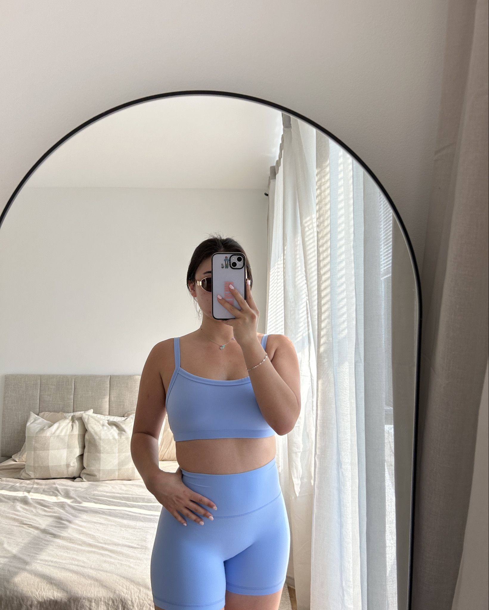 wearing a medium in the top and size 6 in the bottoms! 

shoes - seriously some of comfiest sneakers I own! linked the exact color way I have (gray) and also some other colorways in the same style

#LTKActive #LTKPetite #LTKFindsUnder100