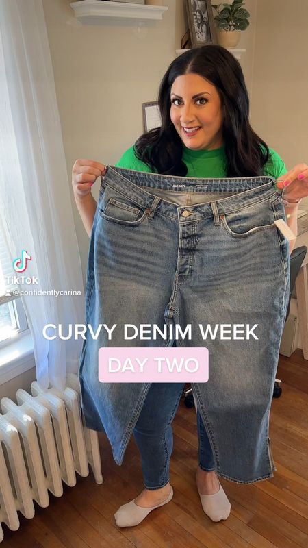 The jeans from today’s Curvy Denim Week post! I’m wearing my true size 14. They’re 30% off today! 

#LTKcurves #LTKsalealert #LTKunder50