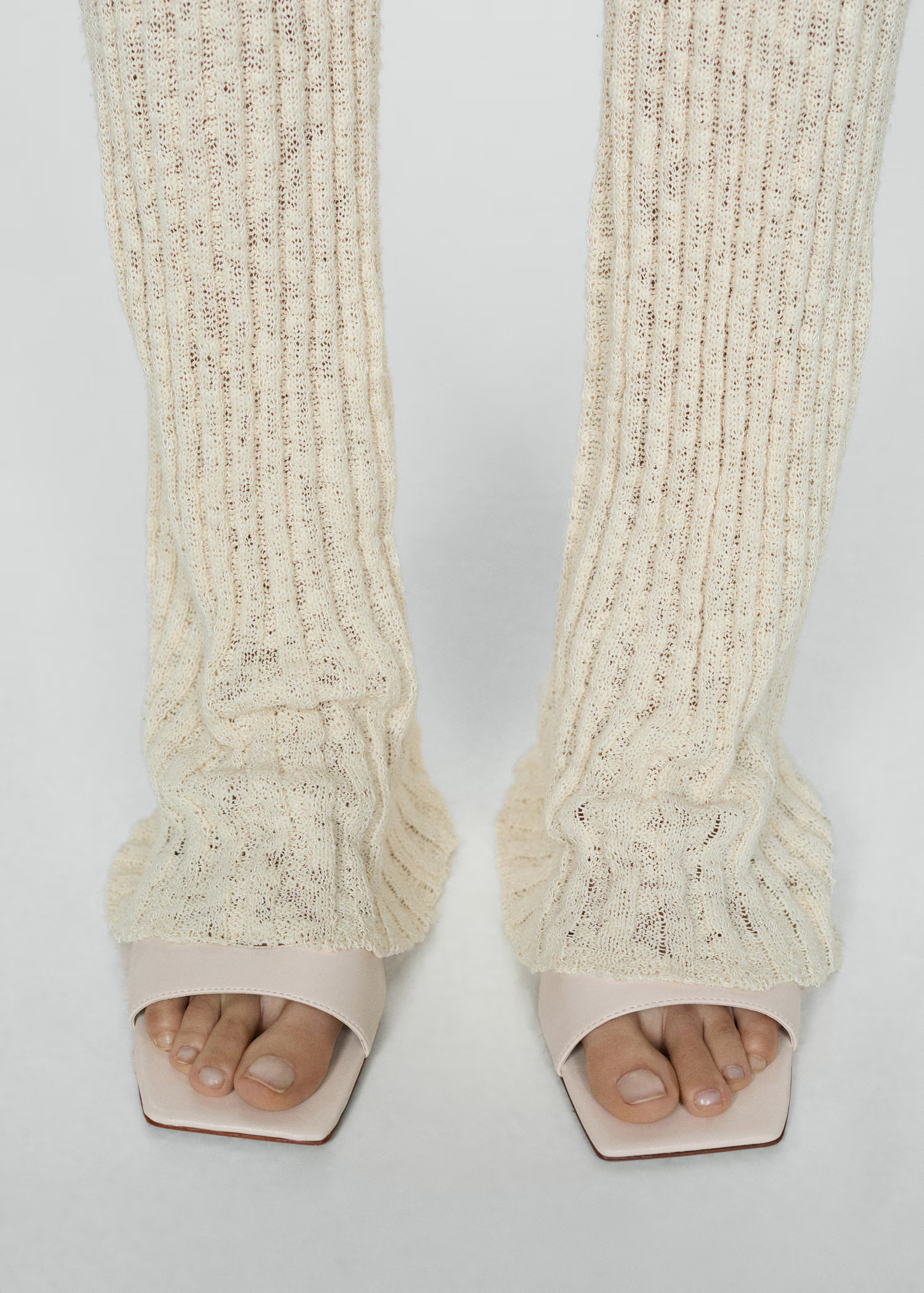 Heel non-structured sandals | MANGO (UK)