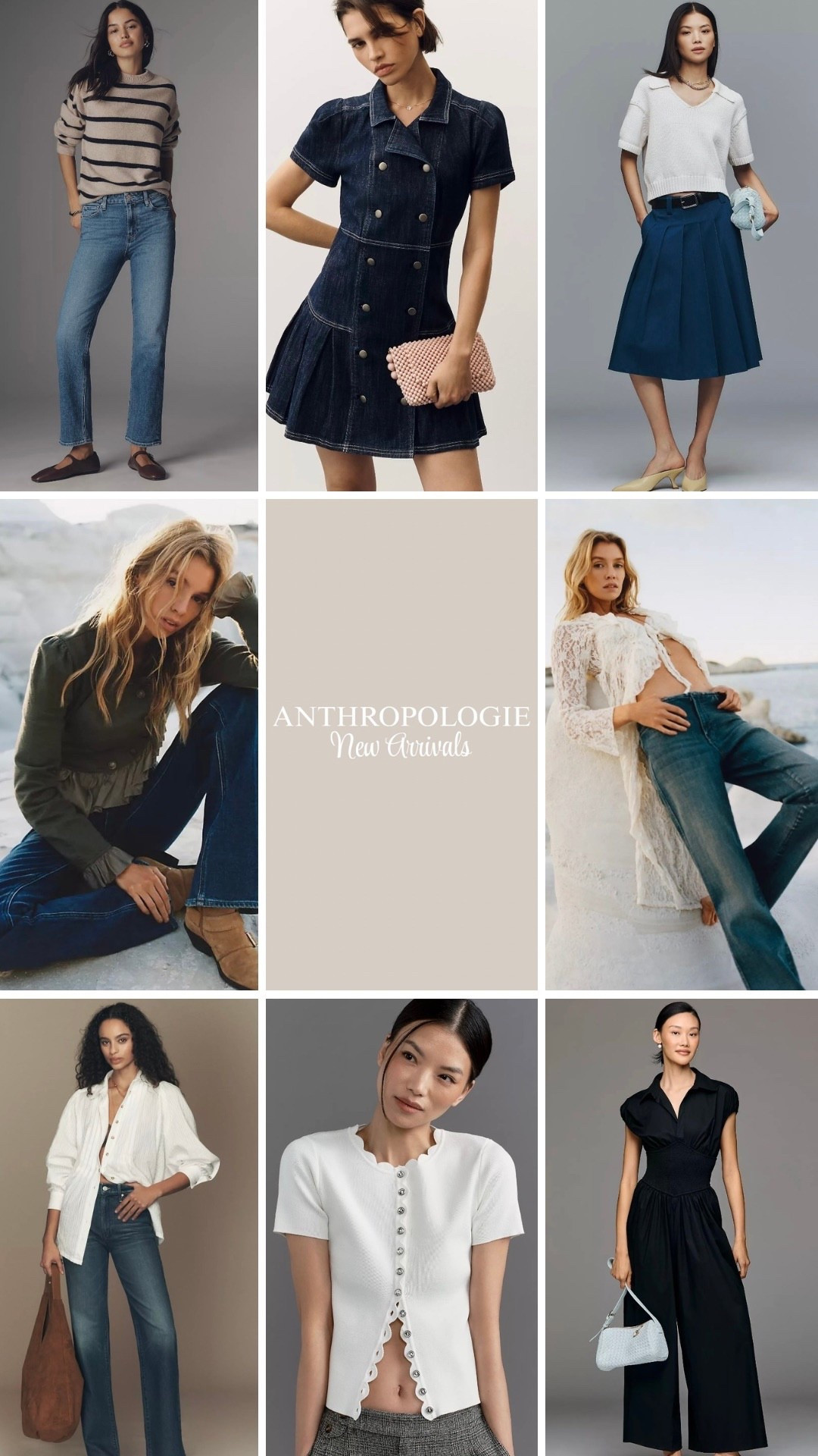 Anthro
New arrivals
Jeans
Top
Dress 
Jumpsuit 