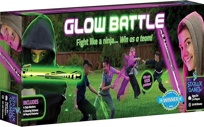 Ninja Toys Meet Samurai Swords in Glow Battle | Ninja Toys for Boys | Ages 8-12+, 2-4 Players | K... | Amazon (US)
