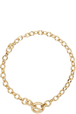 Laura Lombardi - Gold Portrait Necklace | SSENSE