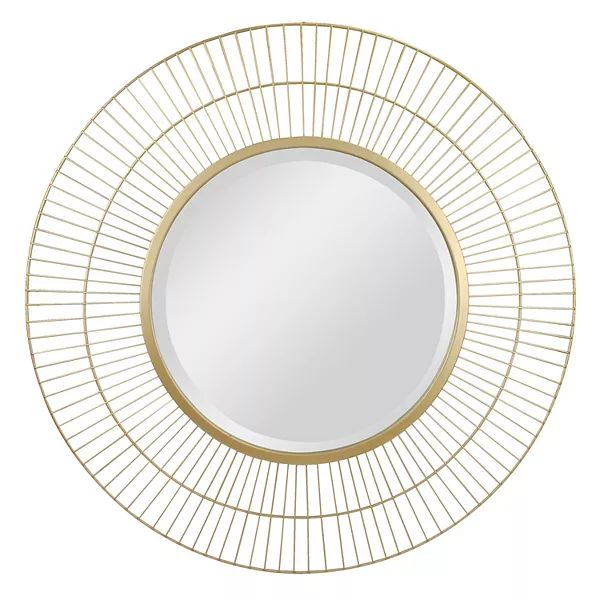 Stonebriar Collection Gold Starburst Hanging Mirror | Kohl's