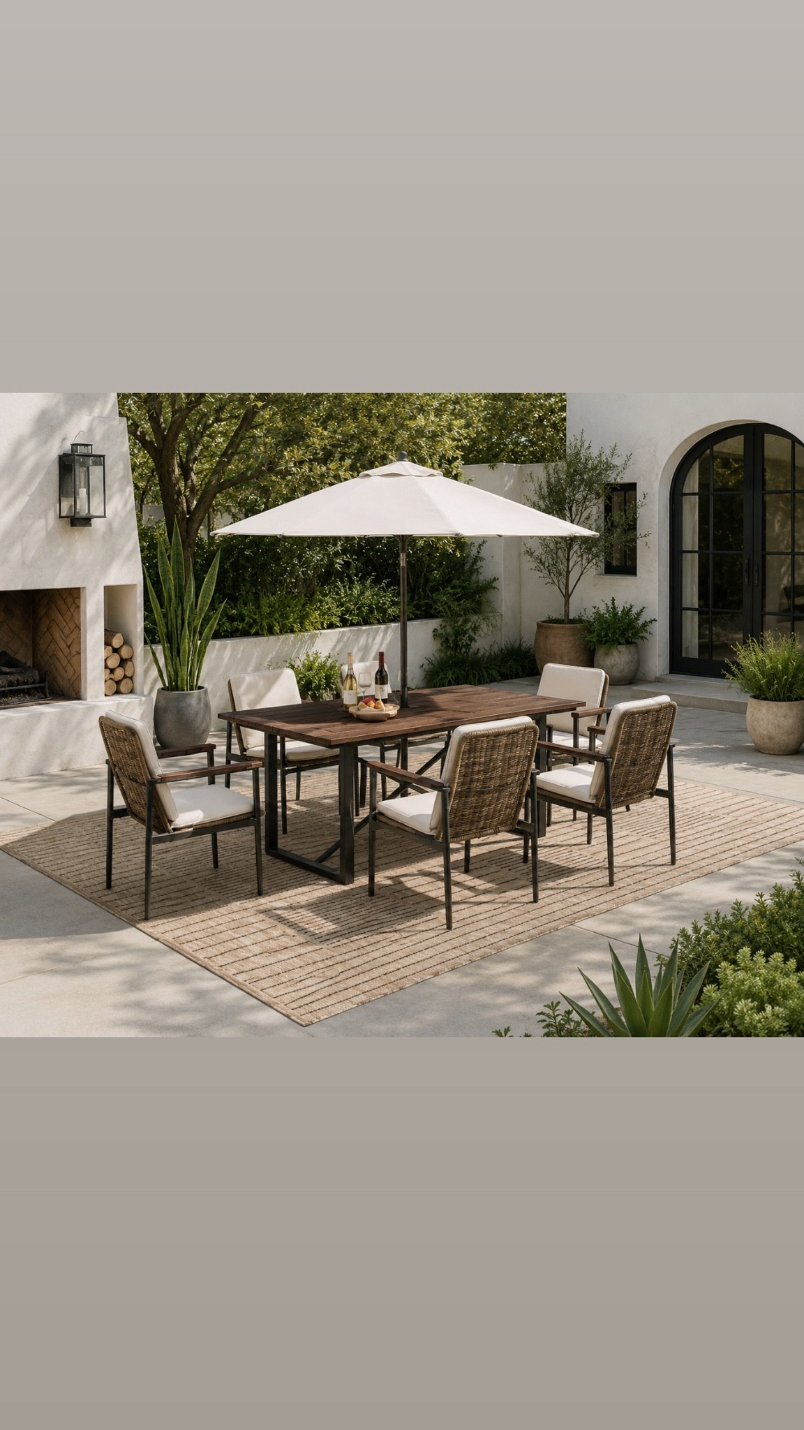 #ad the most stunning @Wayfair  outdoor dining set I styled that each item is included Hot Summer Sale! High end styles 😍 #wayfair #wayfairpartner

#LTKfoodie #LTKSeasonal #LTKSaleAlert