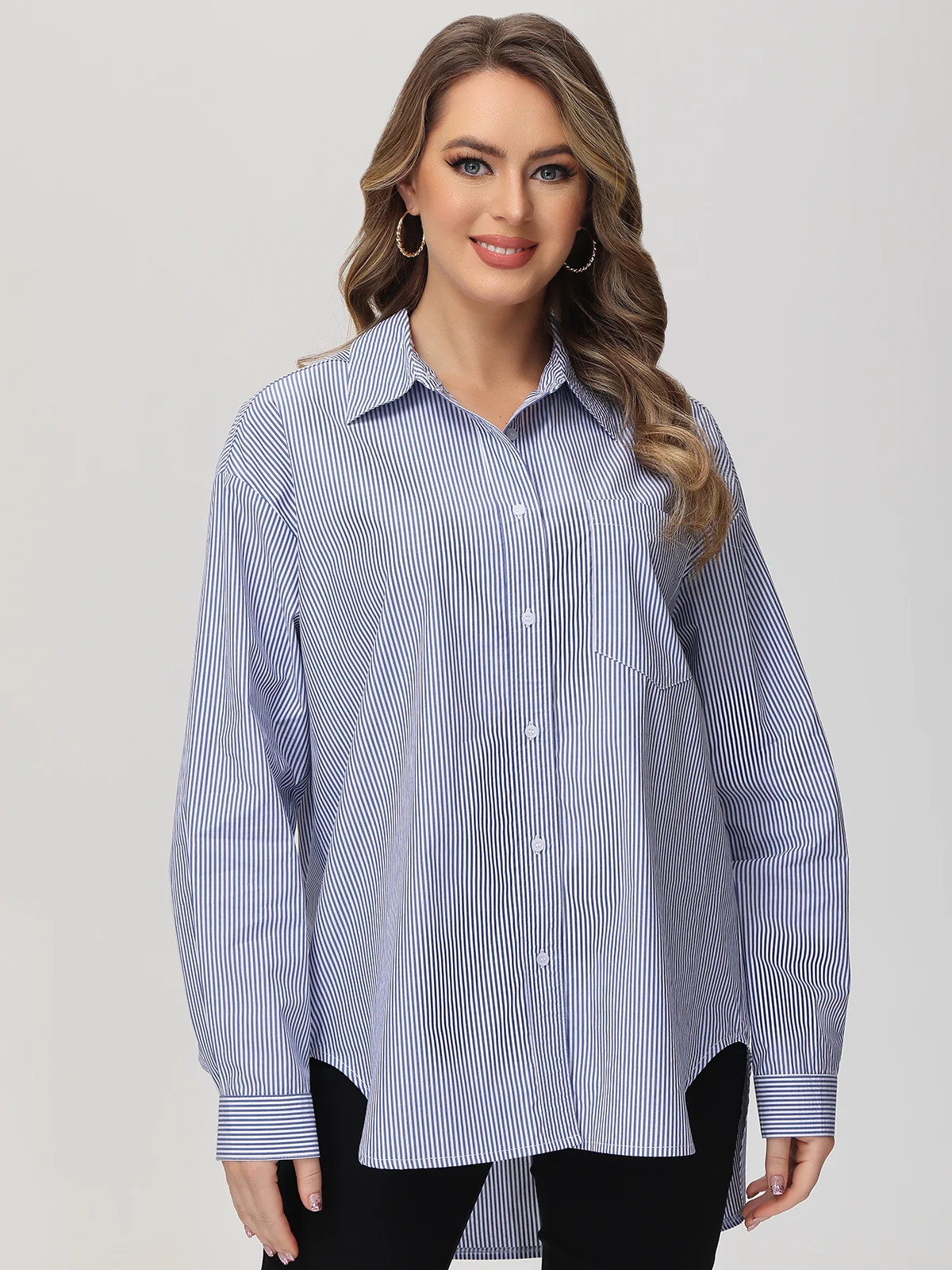 89th & Madison Stripe Button Down Shirt | 89th + Madison