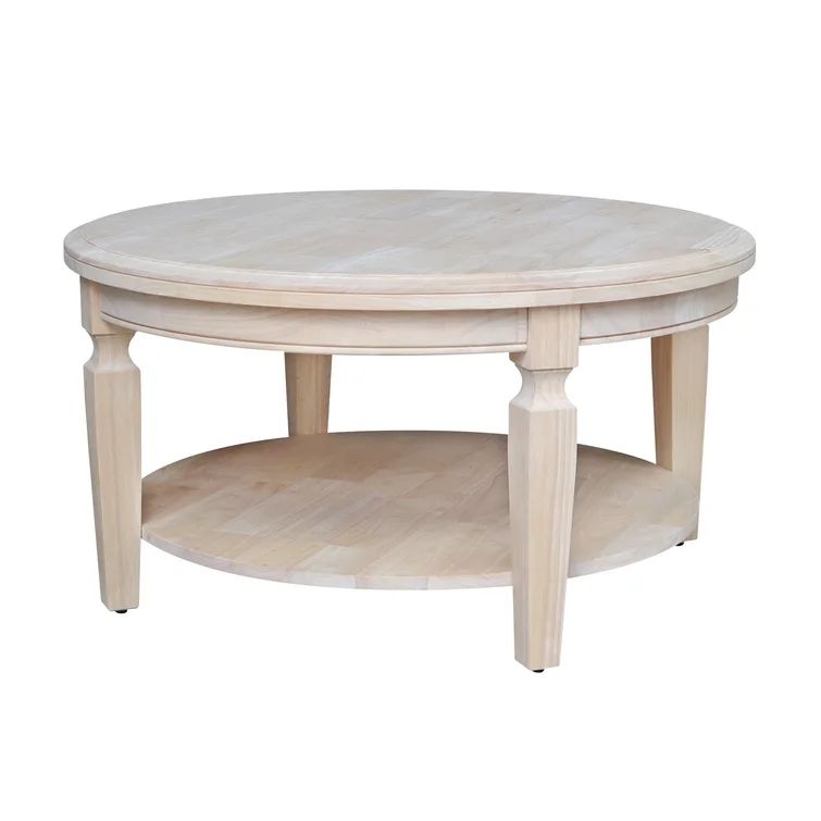 Christos Solid Wood Coffee Table with Storage | Wayfair North America