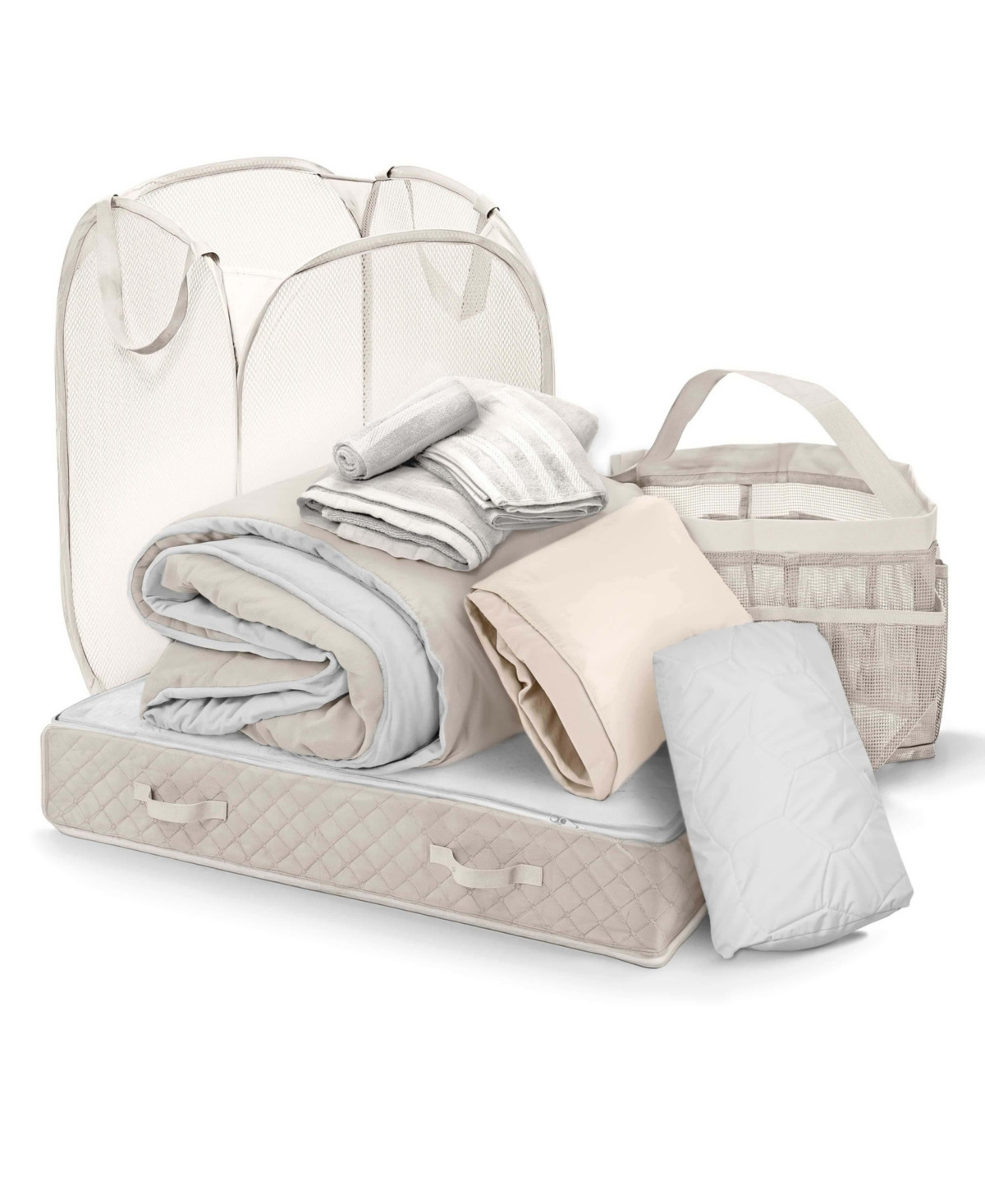 Complete Back to College Dorm Room Essentials Kit - Bed & Bath - Twin Xl - Linen | Macy's