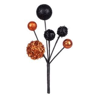 Orange & Black Glitz Ball Pick by Ashland® | Michaels Stores