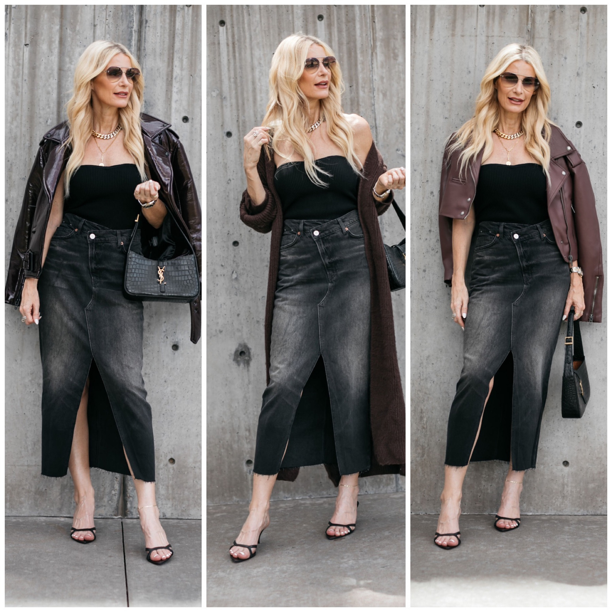 Happy Monday! Are you a moto jacket kinda girl or a cardigan kinda girl? Me…. Moto jacket all the way! Why, because that’s what makes me FEEL my best. What about you? What do you wear that makes you FEEL like the best version of yourself? Whatever that is wear it well and wear it often! 

All of these 3 outerwear pieces are part of the Nordstrom Anniversary Sale and STILL IN STOCK! 

Everything runs tts, I’m wearing an XS in the jackets and cardigan and a size 24 in the skirt. 



#LTKstyletip #LTKxNSale #LTKsalealert