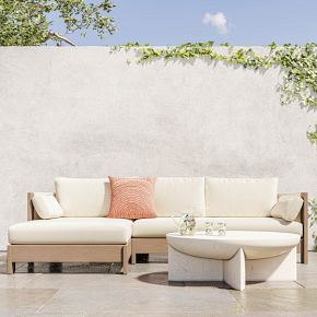 Build Your Own - Porto Outdoor Sectional | West Elm (US)