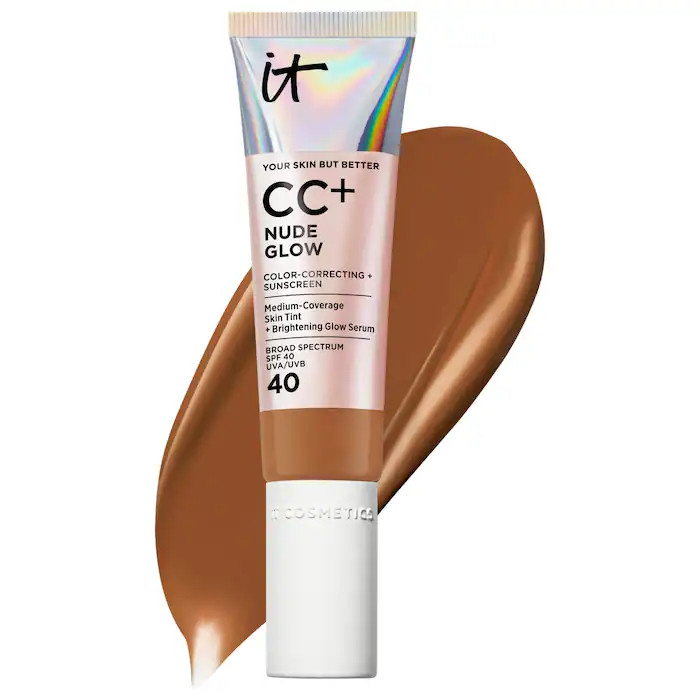 CC+ Nude Glow Lightweight Foundation + Glow Serum with SPF 40 and Niacinamide - IT Cosmetics | Se... | Sephora (CA)