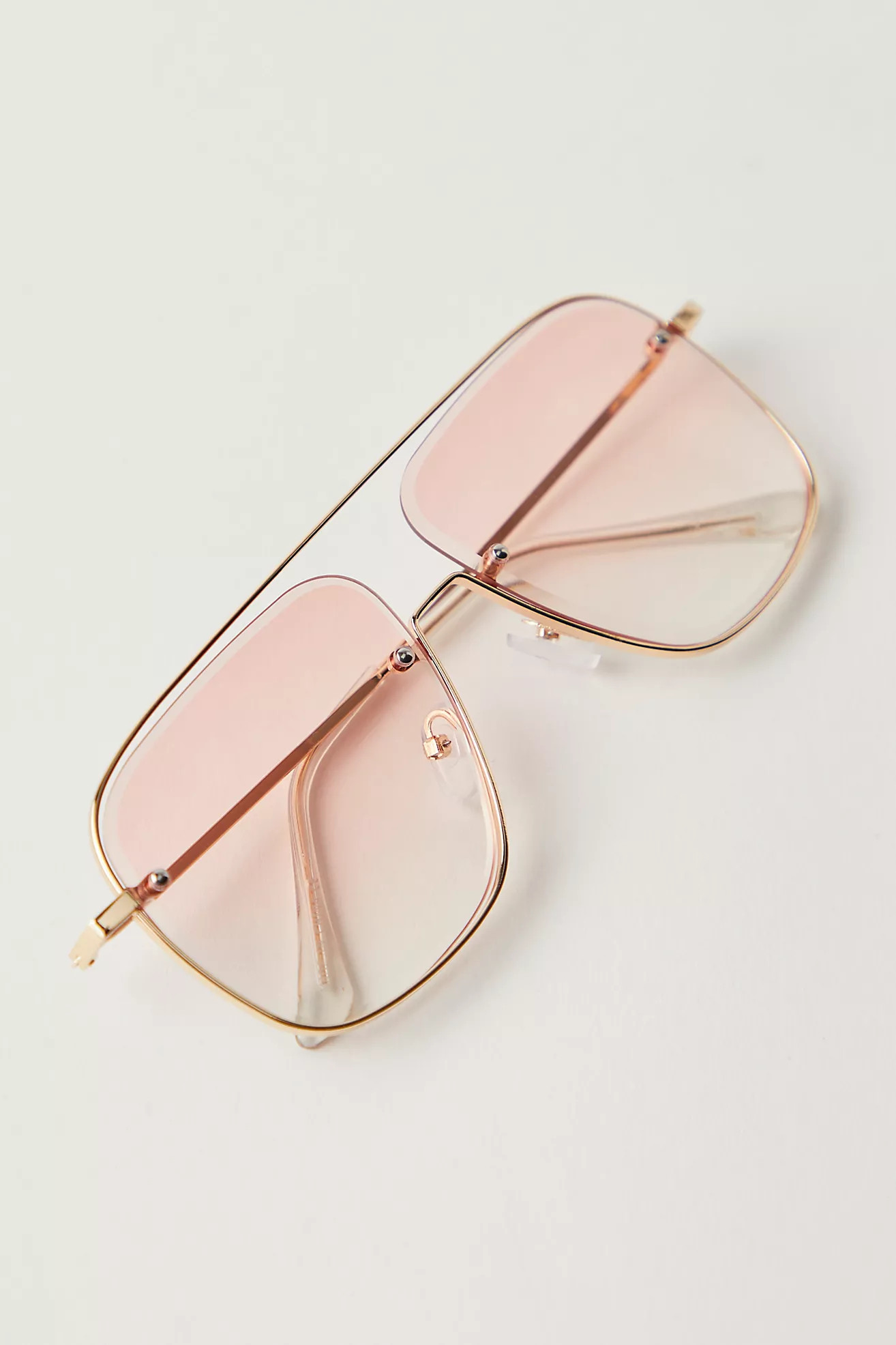 Halo Aviator Oversized Sunglasses | Free People (Global - UK&FR Excluded)