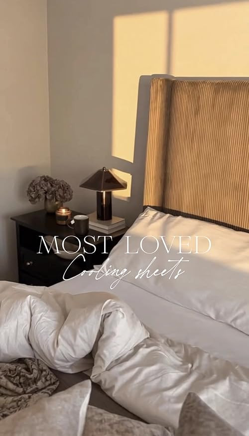 King Sheets by Pure Bamboo, Genuine 100% Organic Viscose Derived from Bamboo Bed Sheet Set, Soft & Cooling, Double Stitching, 2 Year Quality Promise (King, White) | Amazon (US)