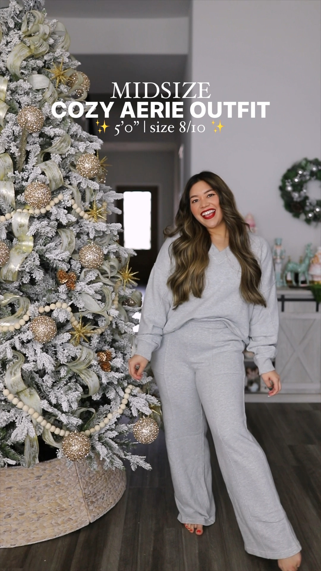 Aerie House Party Sweatshirt - wearing medium
Aerie House Party Skater Pant - wearing medium
Nike Air Force 1 Shadow - size down half a size

I’ll be in my cozy girl era until further notice && this extraaa comfy matching lounge set from @aerie is literally a DREAM! 🤩 Comes in 5 other colors and the sweatshirt is currently 40% off!

Comment “link” to receive ready-to-shop links with sizing info straight to your inbox!

aerie outfit, aerie sweatshirt, aerie skater pants, matching loungewear set, athleisure, matching cozy set, midsize outfit, size 8 outfit, size 10 outfit, midsize inspo, casual outfit, comfy chic outfit, cozy outfit, neutral outfit 

#LTKfindsunder50 #LTKtravel #LTKmidsize