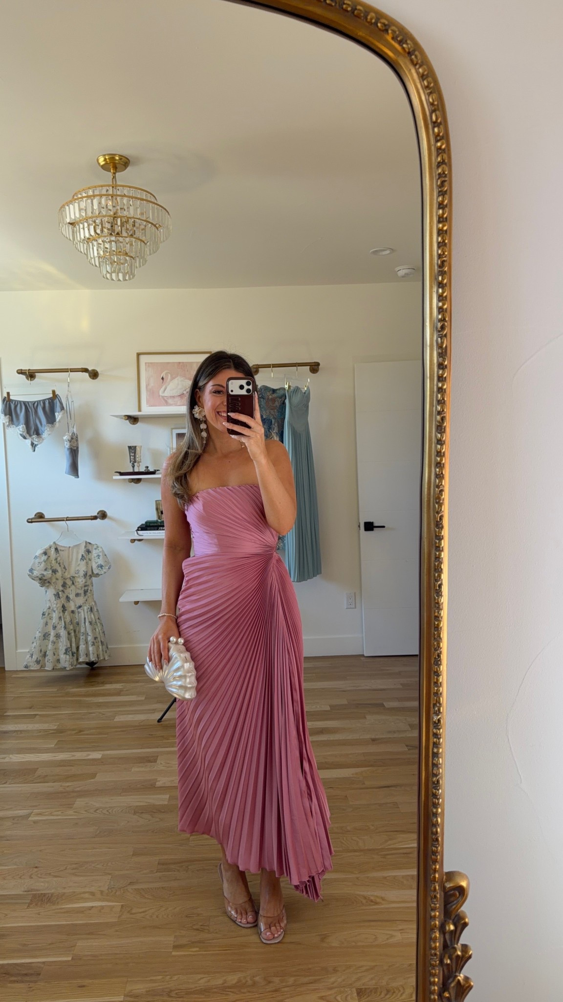 strapless pleated dress for a special occasion or resort wear 

i did my normal size 2

vici code: emerson30

formal attire
black tie 
strapless gown
wedding guest 
special occasion
formal occasion 


#LTKStyle #LTKDress 

#LTKSeasonal