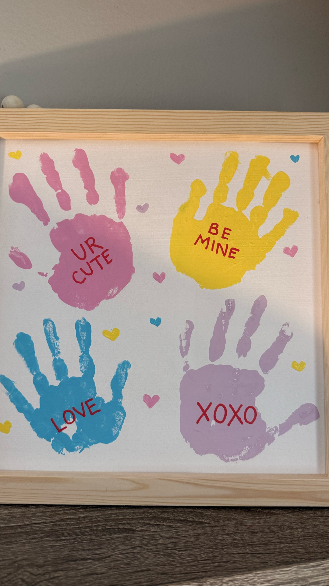 I love this DIY alternative to conversation hearts using my littles tiny hands 💕 #DIY #WalmartCrafts 

#LTKValentine #LTKmomlife