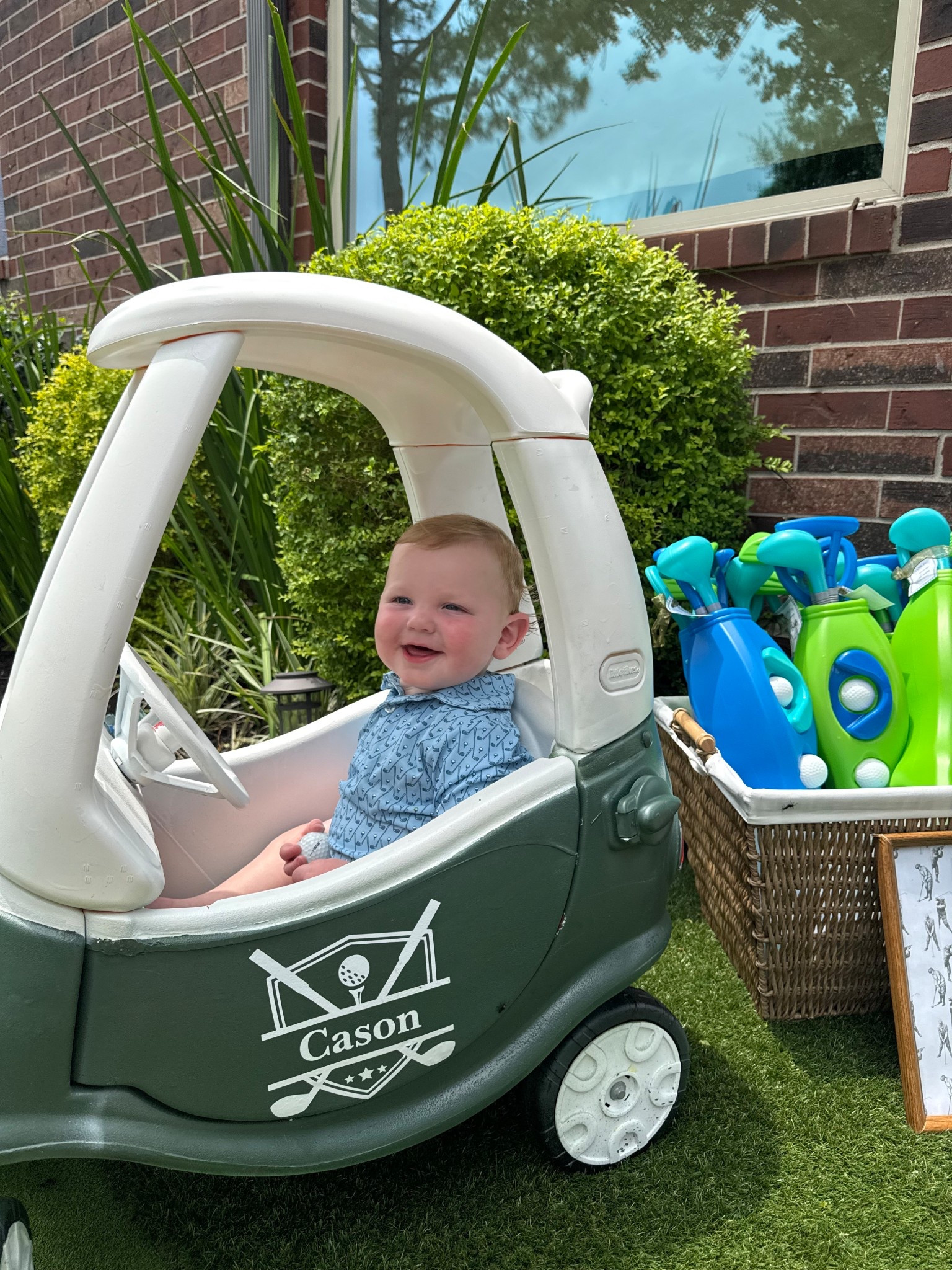 everything we used for the little tikes car for Casons bday party ⛳️⛳️⛳️

#LTKBaby #LTKKids