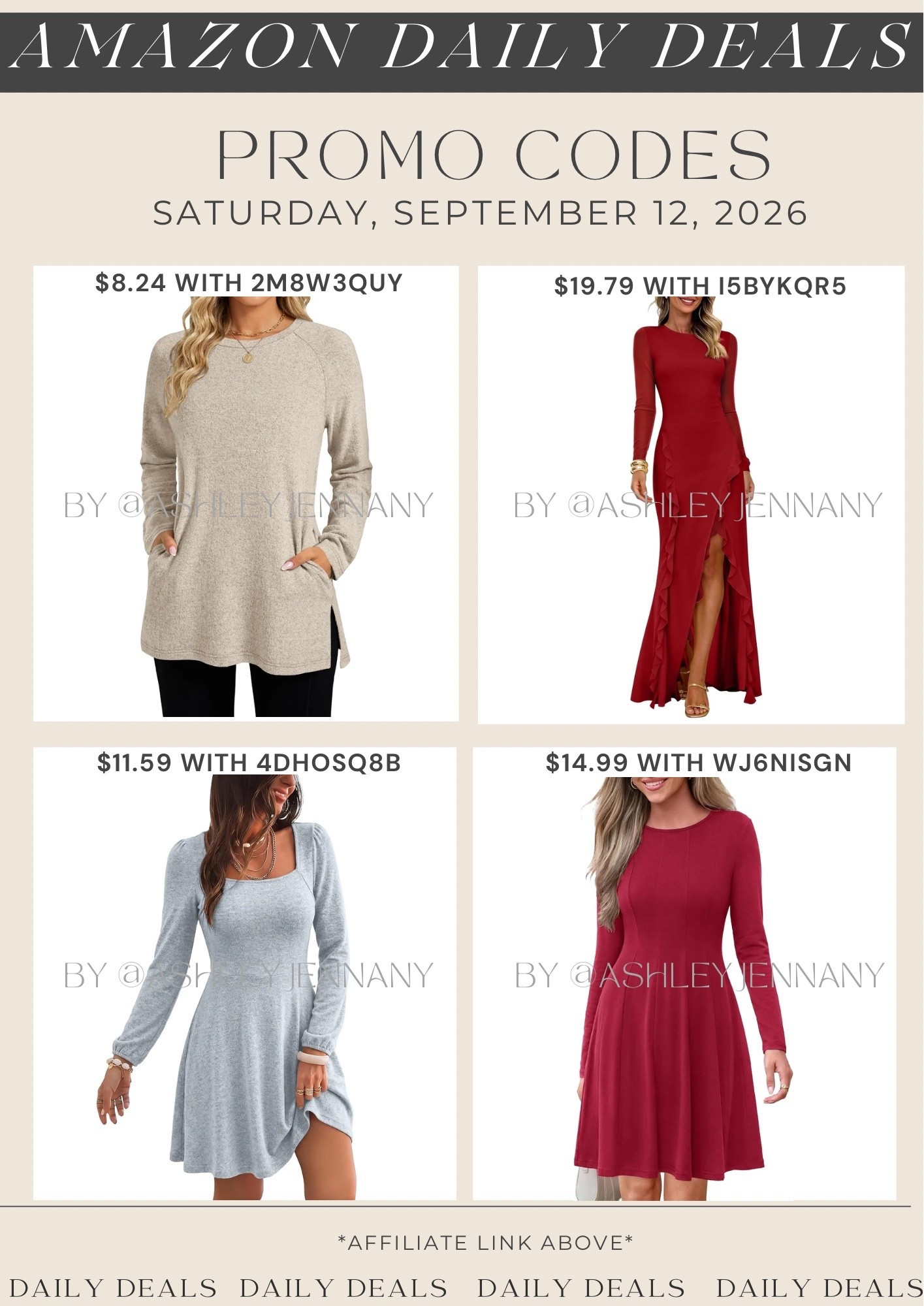 Amazon deals

#LTKMidsize #LTKSaleAlert #LTKSeasonal