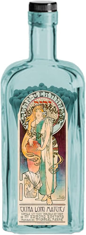 Robert Frederick Matches in Glass Jar, Blue Tips, Extra Long | Amazon (UK)