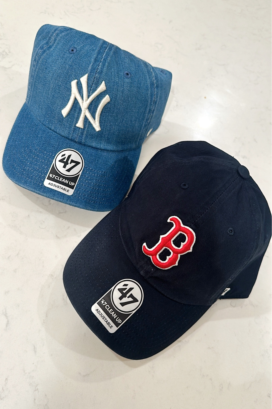 A Boston girl who loves NY & Denim! ☺️

These are the caps that fit me the best! 

#LTKFindsUnder50 #LTKStyleTip #LTKActive