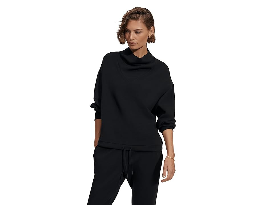 Varley Betsy Sweat Women's Clothing Black : LG, Rayon | Zappos