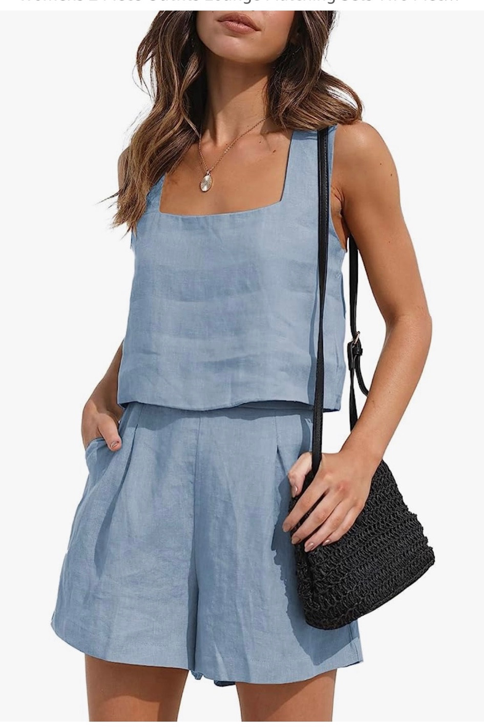 Matching set 
Blue set
Amazon finds

#LTKfindsunder50 #LTKSeasonal #LTKtravel